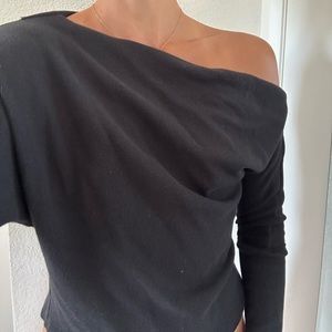 Free People Fuji Thermal Black size Small